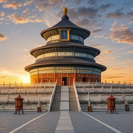 Jingfang Building Smart Hotel - Located In The Busiest Part Of The Downtown Area, Near Beijing Tiananmen Square And The Forbidden City,Wangfujing Shopping Street ,Newly Opened Hotel,Provide Free Laundry Service,Provide Tourism And Ticketing Services المظهر الخارجي الصورة