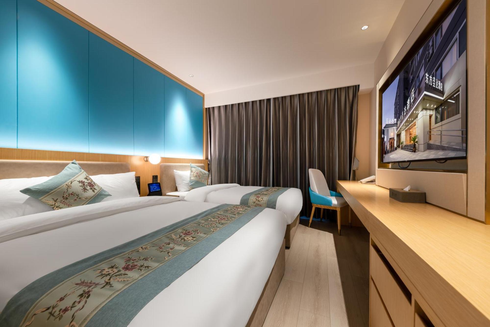 Jingfang Building Smart Hotel - Located In The Busiest Part Of The Downtown Area, Near Beijing Tiananmen Square And The Forbidden City,Wangfujing Shopping Street ,Newly Opened Hotel,Provide Free Laundry Service,Provide Tourism And Ticketing Services المظهر الخارجي الصورة